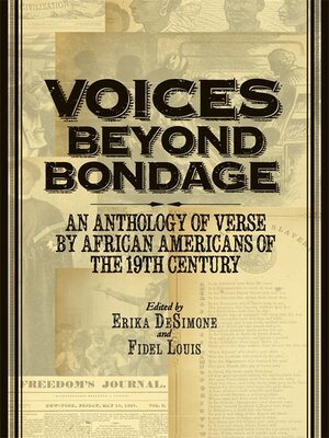 cover image of Voices Beyond Bondage